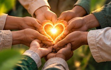 Giving connects hearts